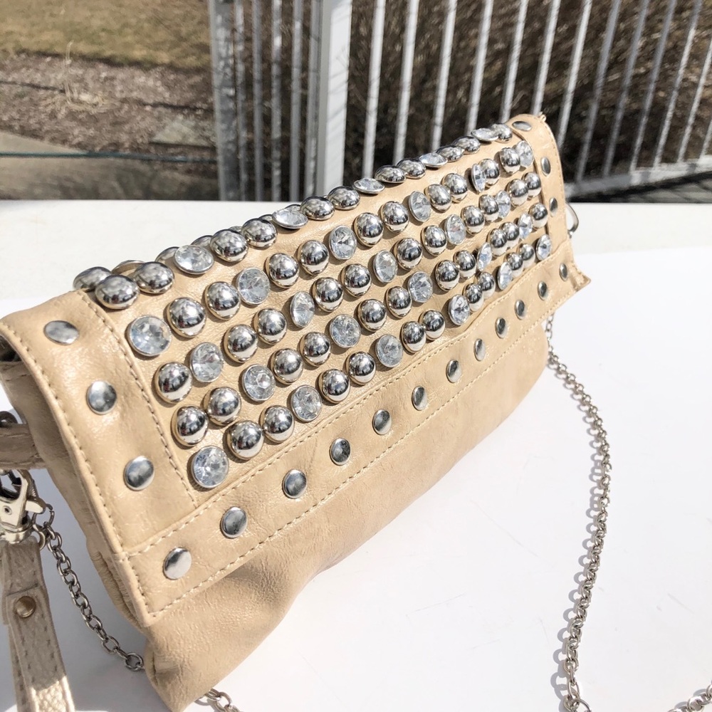 Bling fancy grommets night out bag purse - Picture 3 of 7